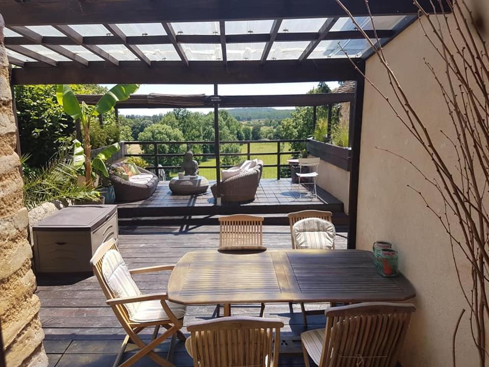 Le Cottage Belmontais, Maison Individuelle, Vue Panoramique Sur La Riviere Beaumont-sur-Sarthe Luaran gambar